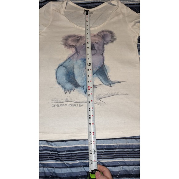 Cleveland/Akron Zoo Size S Lot of 3 Preowned Tee Tshirt Tiger Koala - Picture 12 of 16